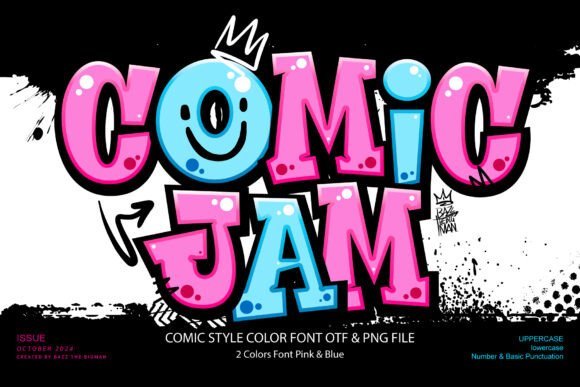 Comic Jam Font - Featured Image