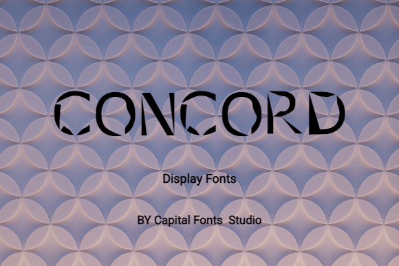 Concord Font Download for Desktop
