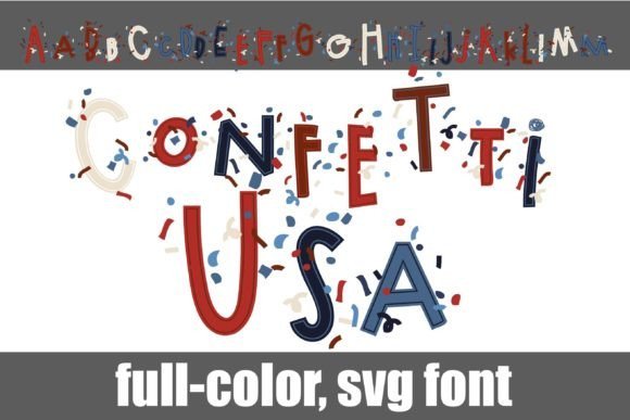 Confetti Usa Font - Featured Image