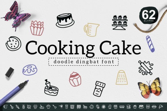 Cooking Cake Font Download for Desktop