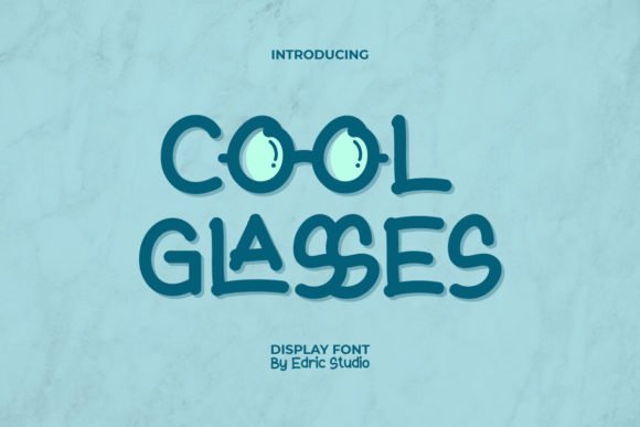 Cool Glasses Font - Featured Image