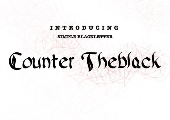Counter Theblack Font Download for Desktop