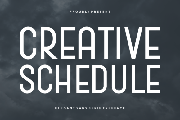 Creative Schedule Font Download for Desktop