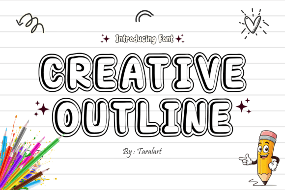 Creativeoutline Regular Font Download for Desktop