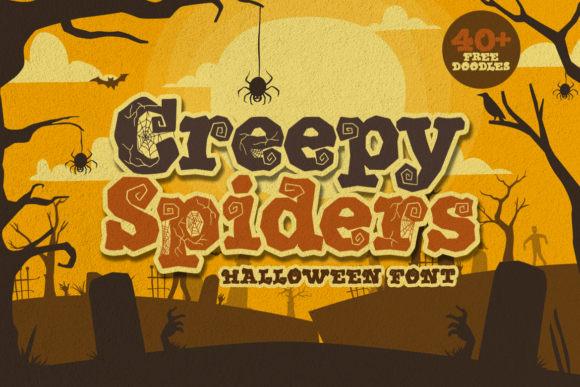Creepy Spiders Font Download for Desktop