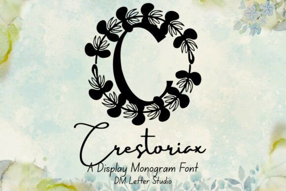 Crestoriax Monogram Font Download for Desktop