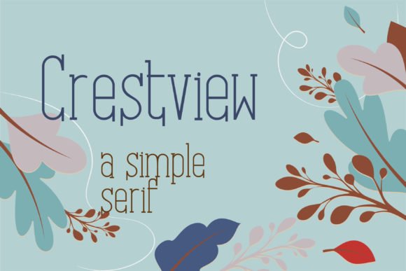 Crestview Font - Featured Image
