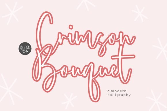 Crimson Bouquet Font - Featured Image