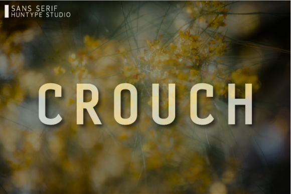 Crouch Font - Featured Image