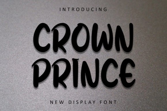 Crown Prince Font - Featured Image