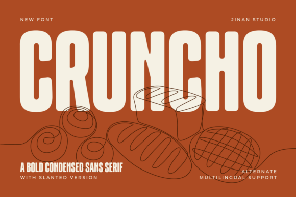 Cruncho Font - Featured Image