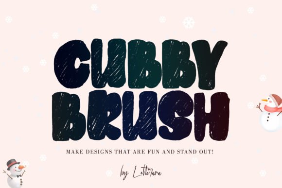 Cubby Crush Font Download for Desktop