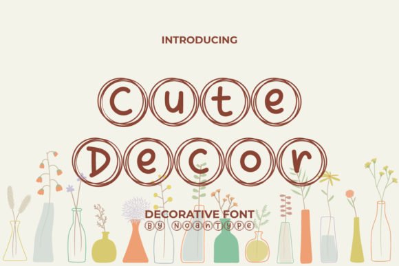 Cute Decor Font Download for Desktop
