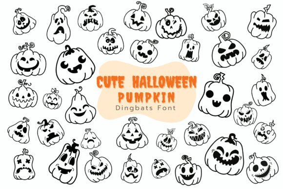 Cute Halloween Pumpkin Font Download for Desktop