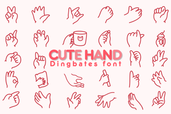 Cute Hand Font Download for Desktop