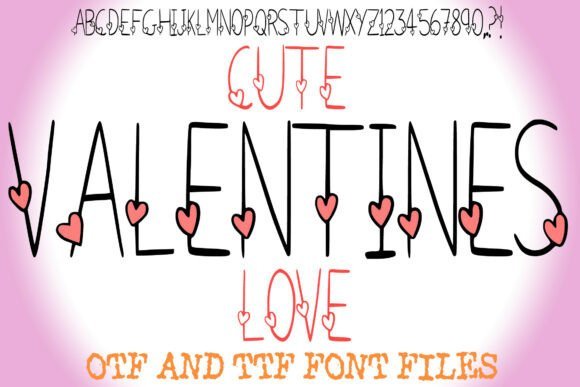 Cute Valentines Love Font Download for Desktop
