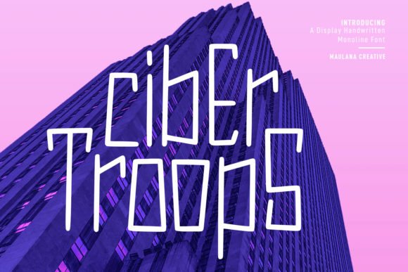 Cyber Troops Font Download for Desktop