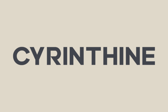 Cyrinthine Font Download for Desktop