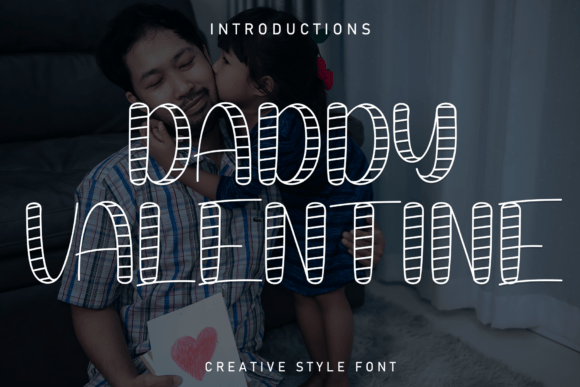 Daddy Valentine Font - Featured Image