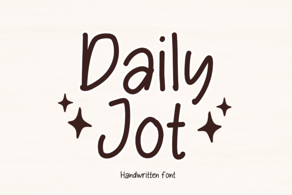 Daily Jot Font Download for Desktop