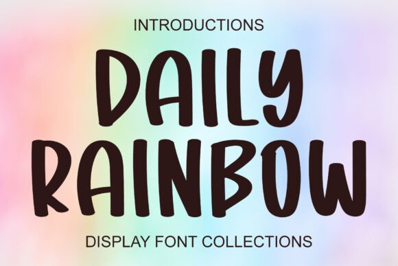 Daily Rainbow Font Download for Desktop