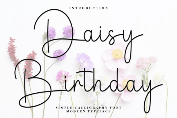 Daisy Birthday Font Download for Desktop