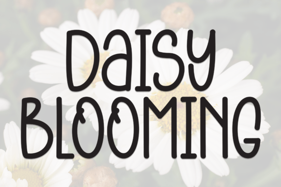 Daisy Blooming Font Download for Desktop