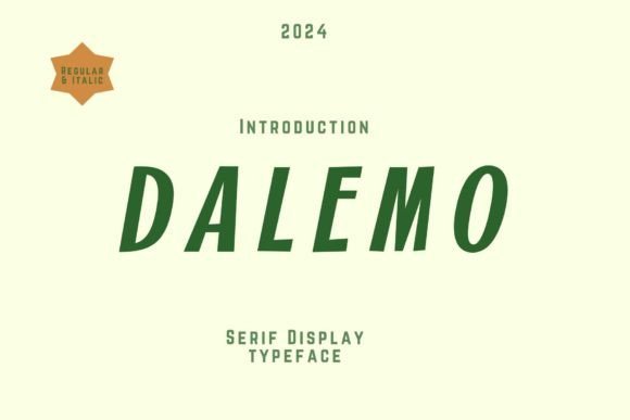 Dalemo Font - Featured Image