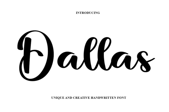 Dallas Font Download for Desktop