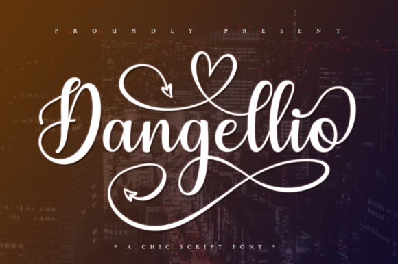 Dangellio Font Download for Desktop