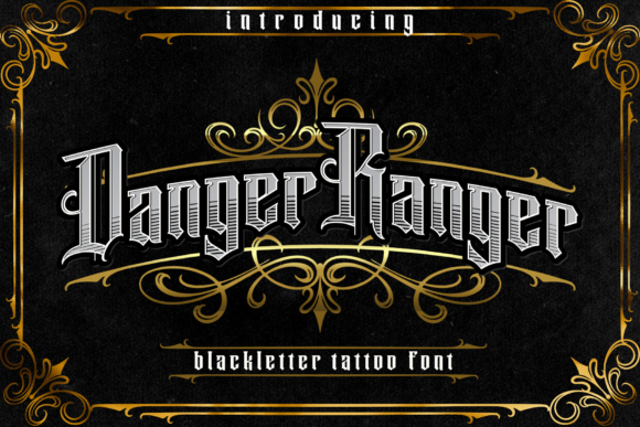 Danger Ranger Font - Featured Image