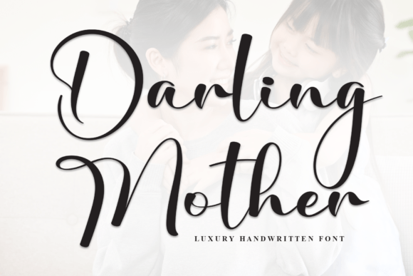 Darling Mother Font - Featured Image