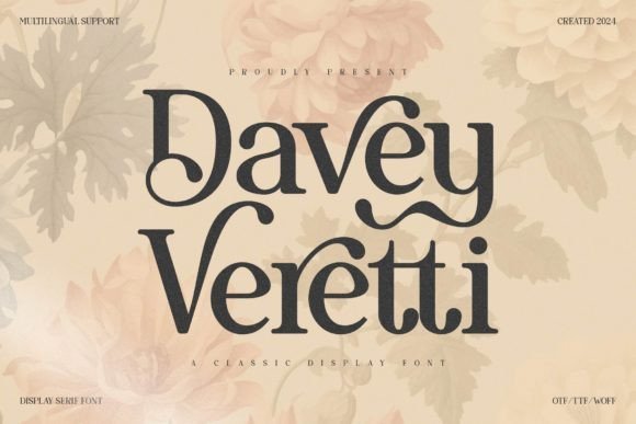 Davey Veretti Font - Featured Image