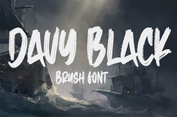 Davy Black Font - Featured Image