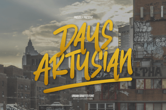 Days Artysian Font - Featured Image