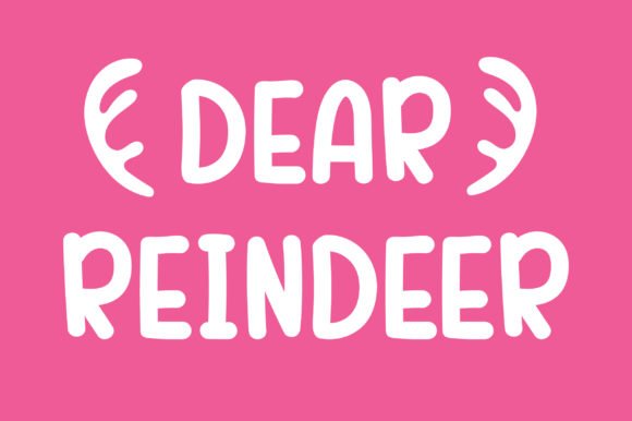 Dear Reindeer Font Download for Desktop