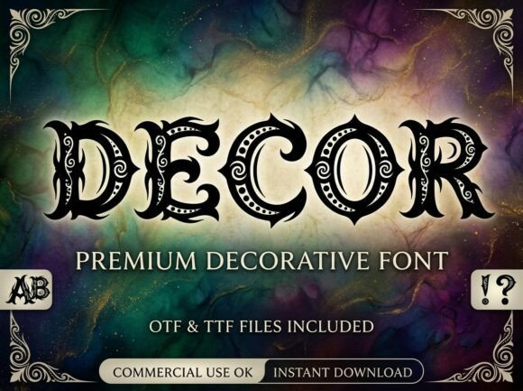 Decor Font Download for Desktop
