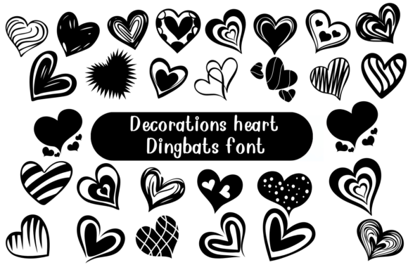 Decorations Heart Font - Featured Image