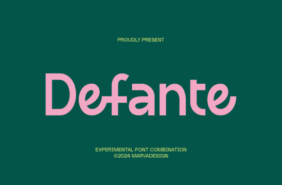 Defante Font Download for Desktop