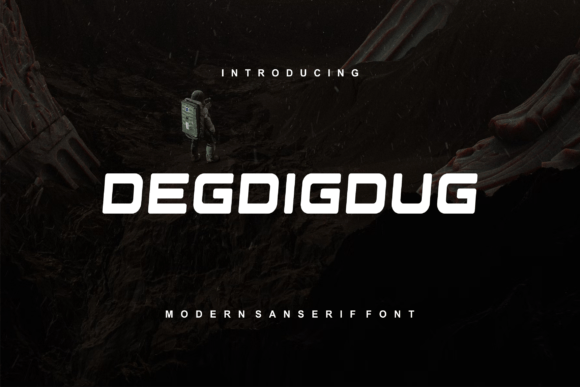 Degdigdug Font - Featured Image