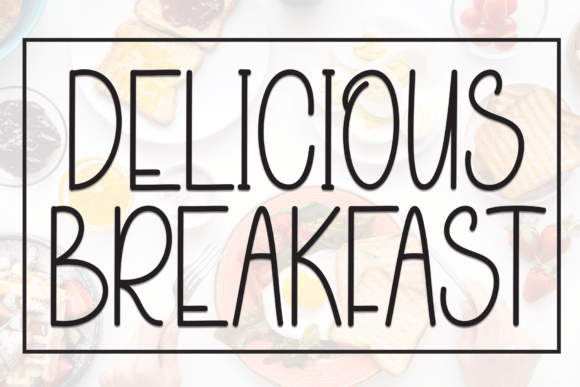Delicious Breakfast Font Download for Desktop