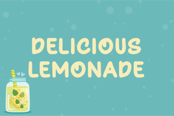 Delicious Lemonade Font Download for Desktop