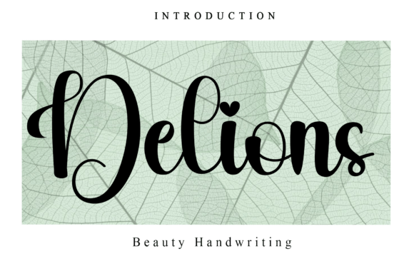 Delions Font Download for Desktop