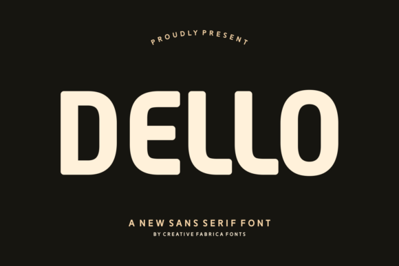 Dello Font - Featured Image