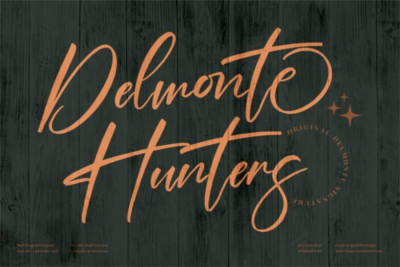 Delmonte Hunters Font - Featured Image