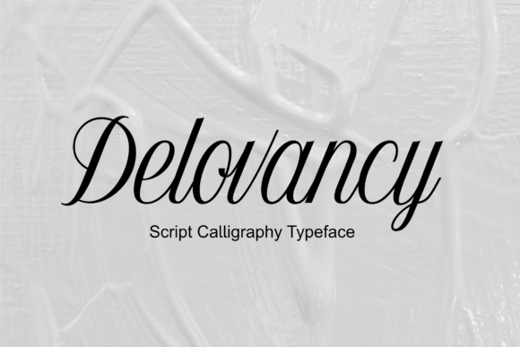 Delovancy Font - Featured Image