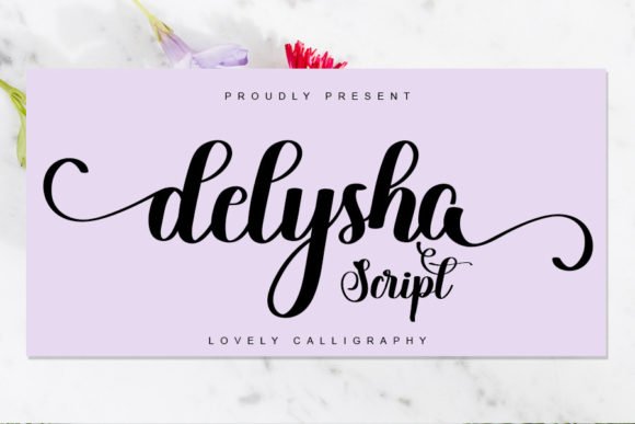 Delysha Script Font Download for Desktop