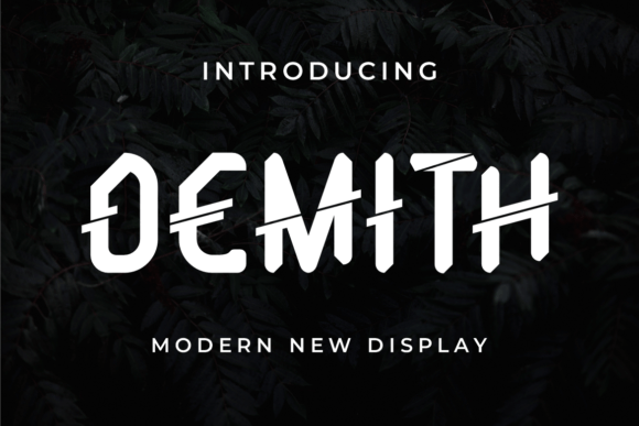 Demith Font - Featured Image