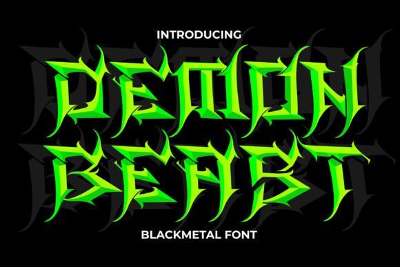 Demon Beast Font Download for Desktop