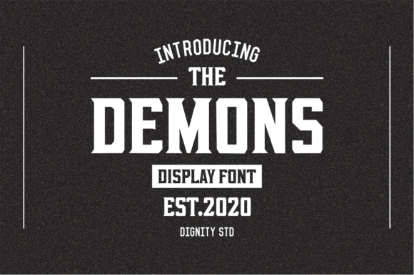 Demons Font Download for Desktop